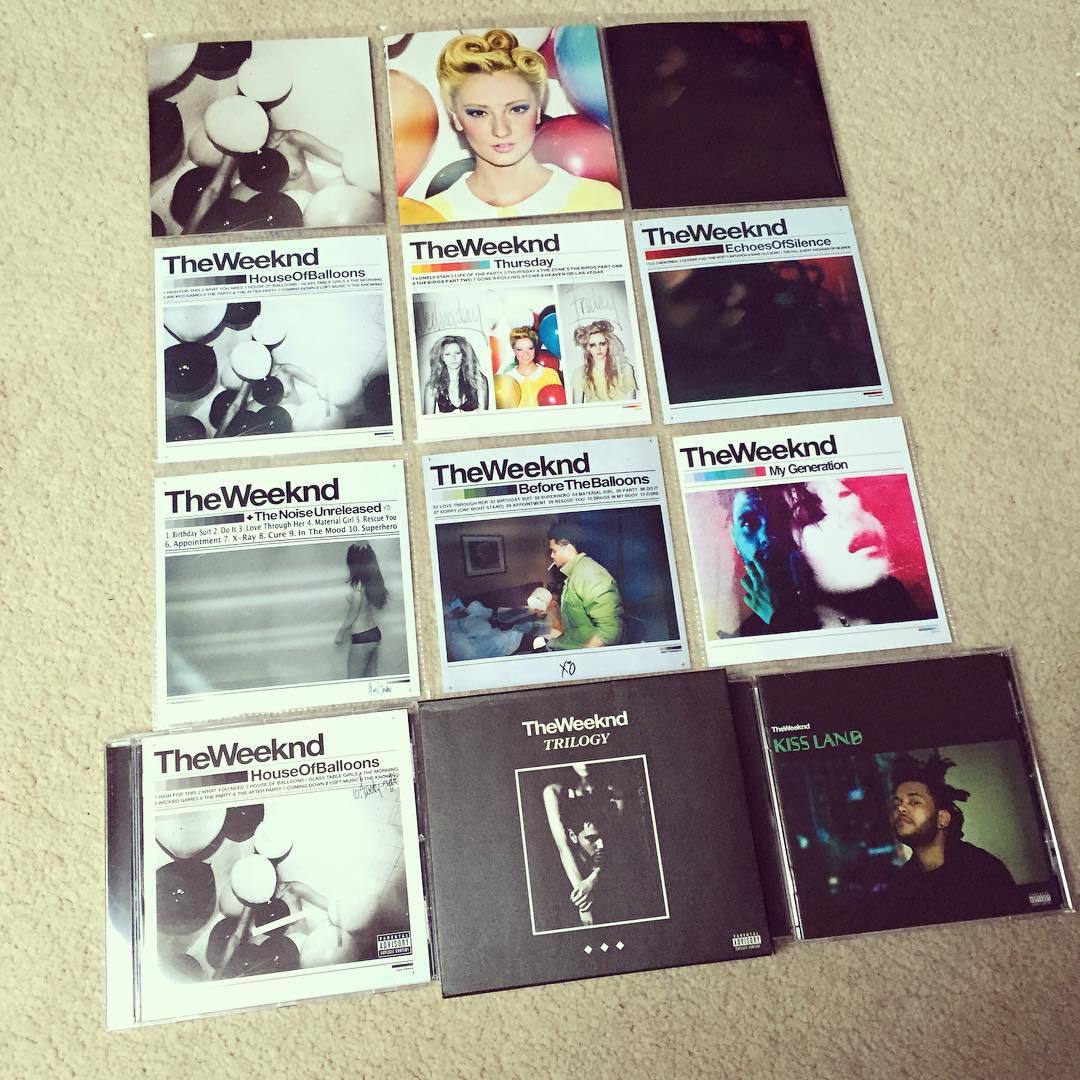 the weeknd trilogy cd
