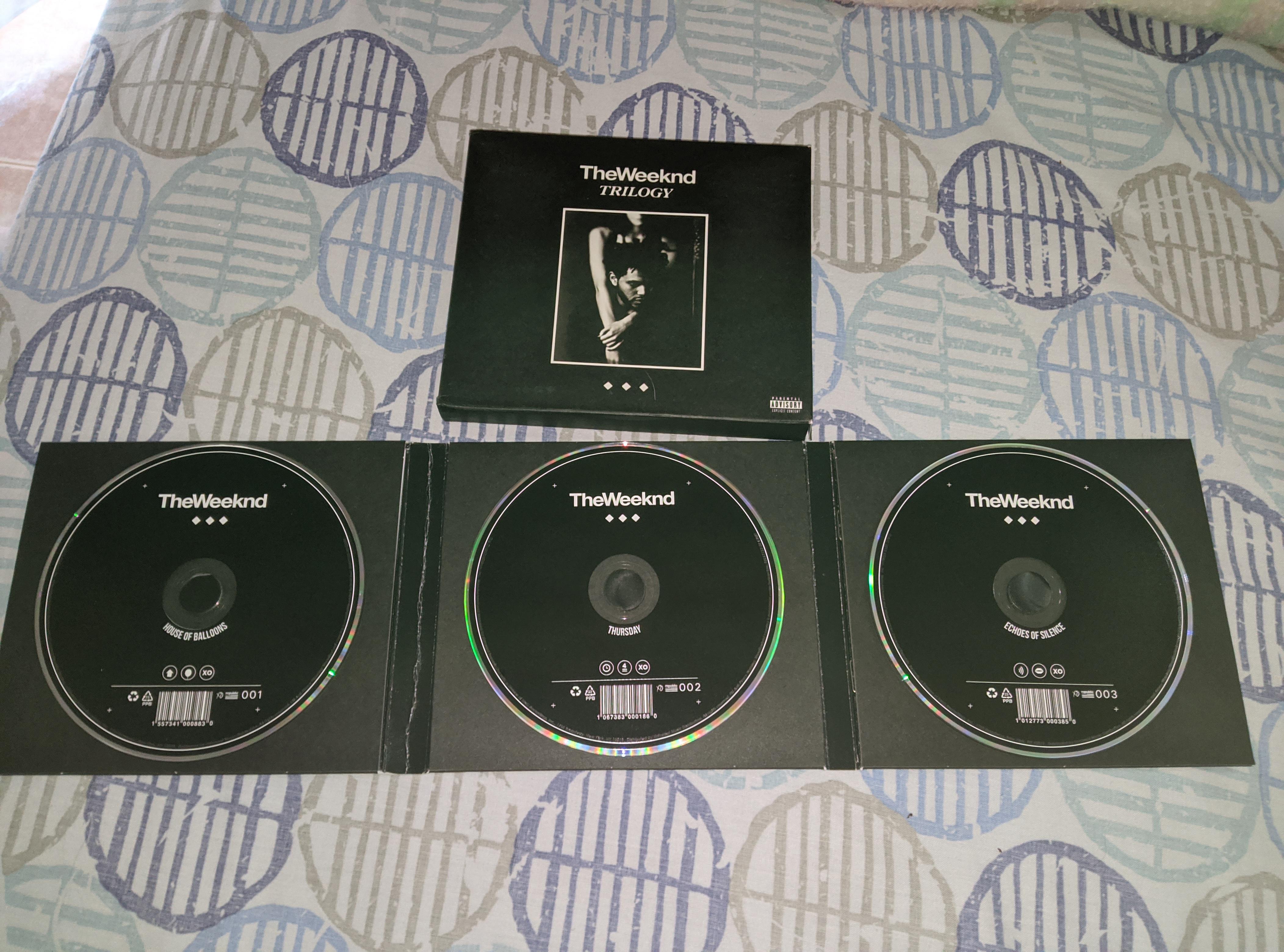 the weeknd trilogy cd